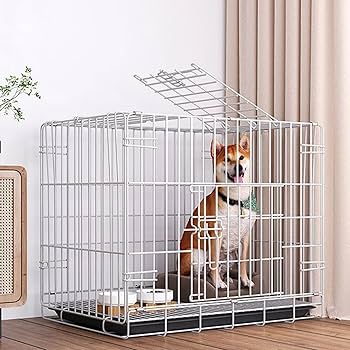 Amazon | ペットケージ 小型犬/中型犬/大型犬 70×50×60cm 鉄製